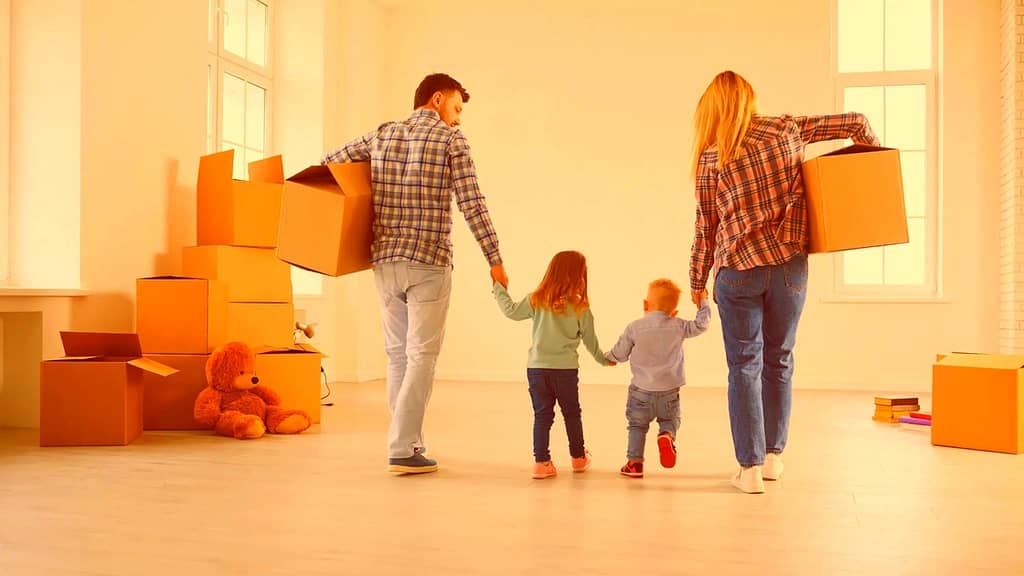 How to move house in Leeds with kids